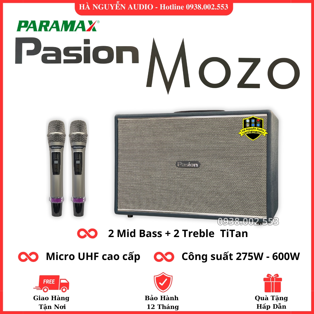 Loa Karaoke Xách Tay Pasion MOZO