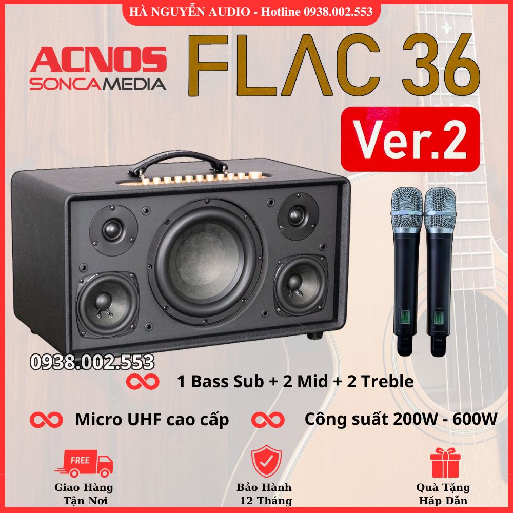 Loa Xách Tay Flac 36 Ver 2 Mới Nhất